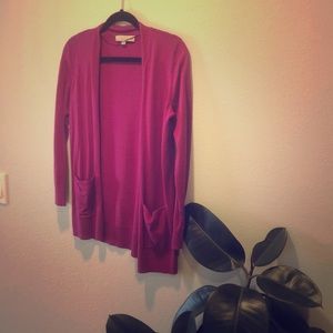 LOFT pocketed cardigan